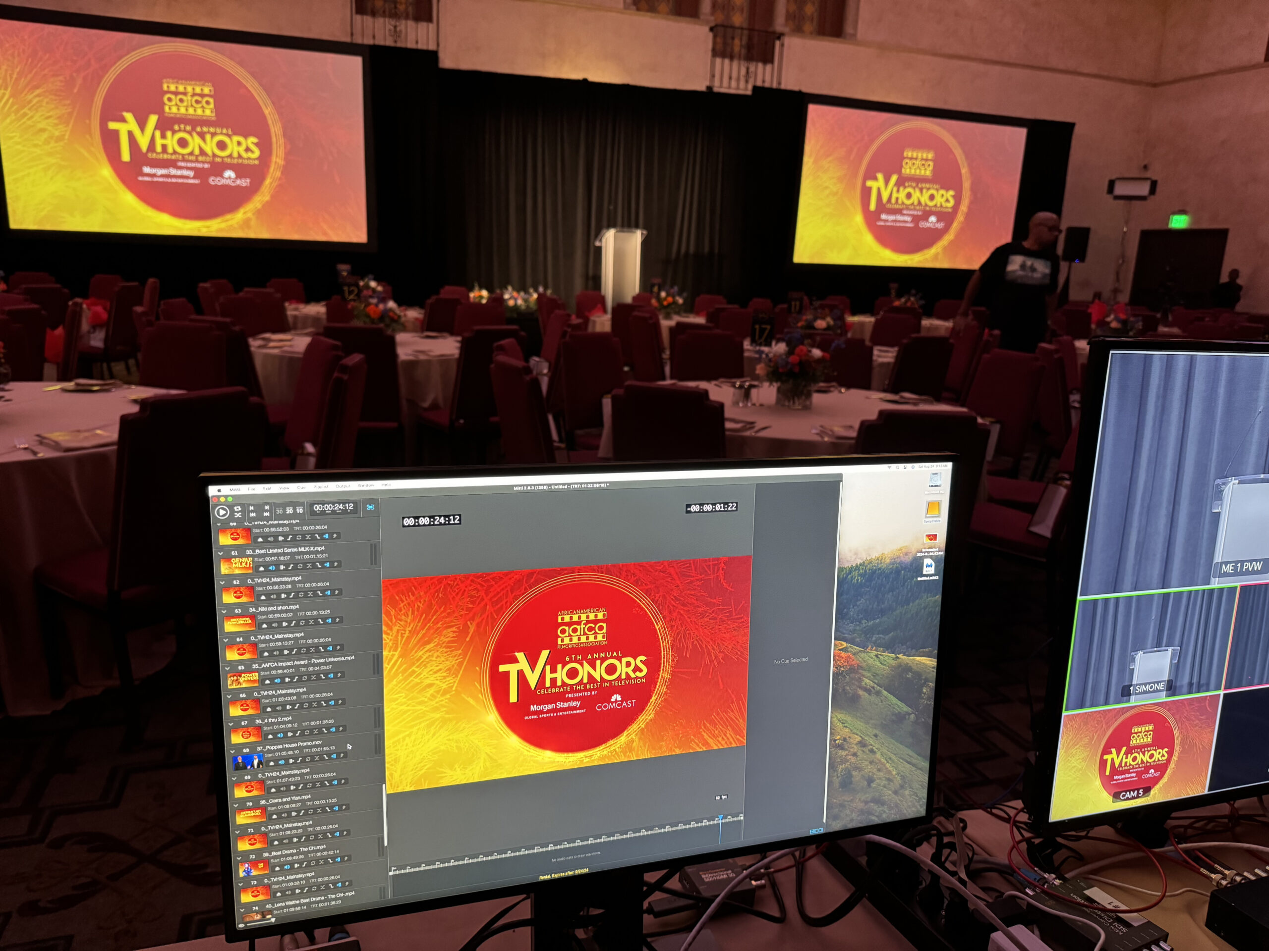 The Spice of Life Productions designed the look and create the animated graphics.