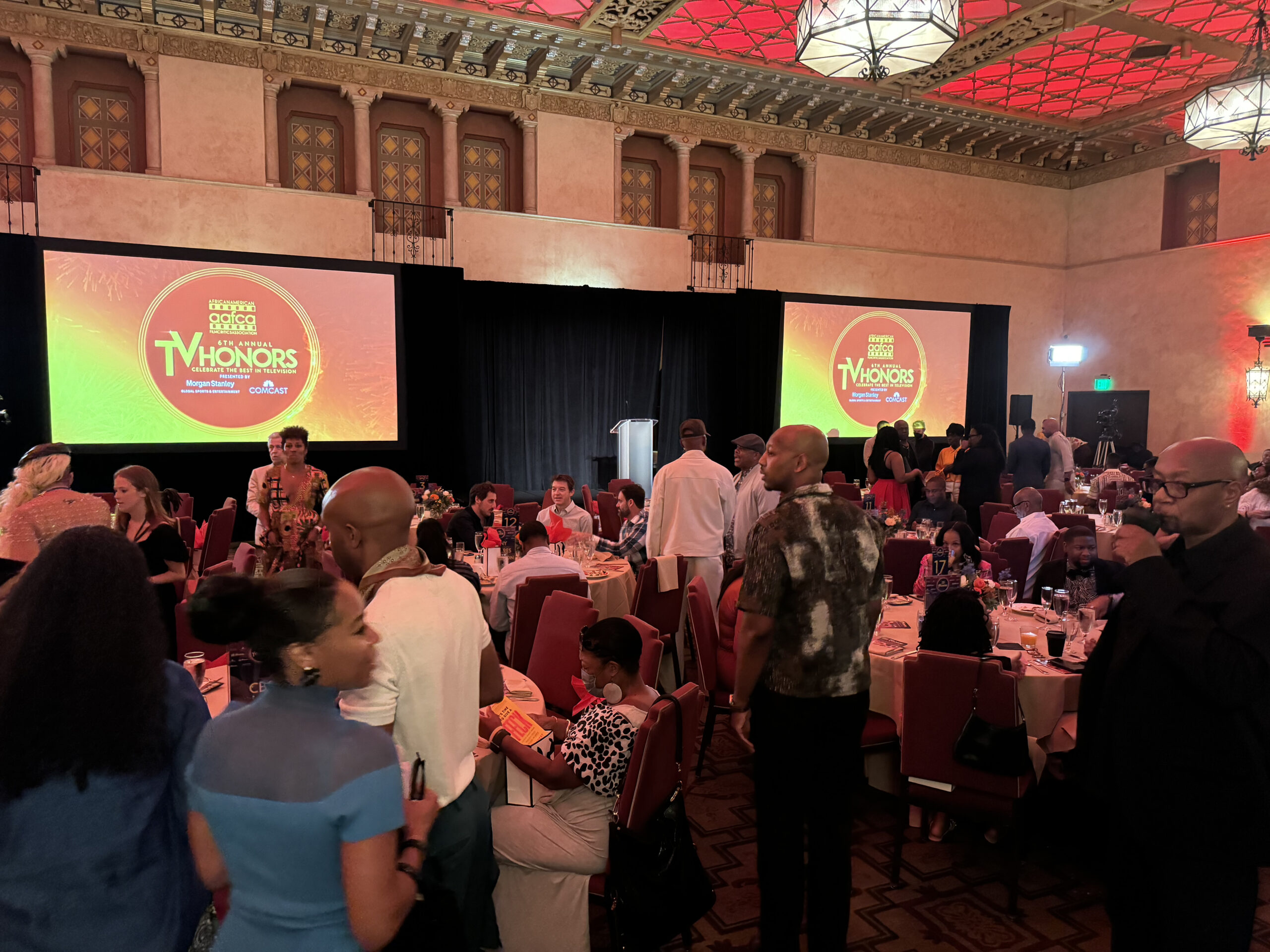 6th Annual AAFCA TV Honors - The Room is packedd